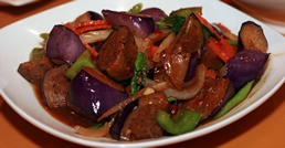 Thai Style Eggplant Delight